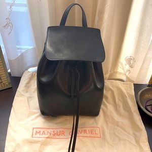 Mansur Gavriel Leather Backpack